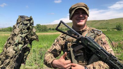 Військовий Олексій із псевдо “Оператор”
