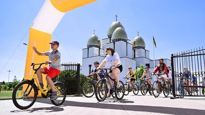Учасники велопрощі