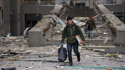 Наслідки обстрілу 