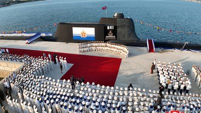 У КНДР заявили про спуск на воду новозбудованого атомного підводного човна У КНДР заявили про спуск на воду новозбудованого атомного підводного човна