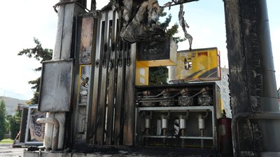 АЗС у Сумах після влучання 22 липня 2026 року