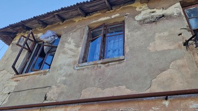 Наслідки ракетного удару, будинок, Кривий Ріг