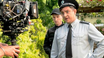 Олексій Супрун в образі Попадюка. Олексій Супрун в образі Попадюка.