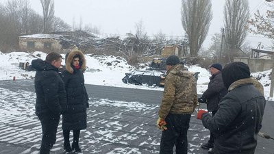 У громаді на Житомирщині будують нове житло під дитячий будинок сімейного типу для родини переселенців
