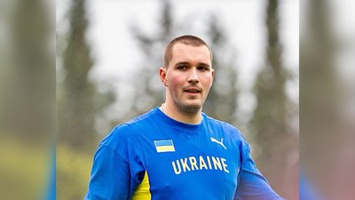 Легкоатлет Михайло Брудін