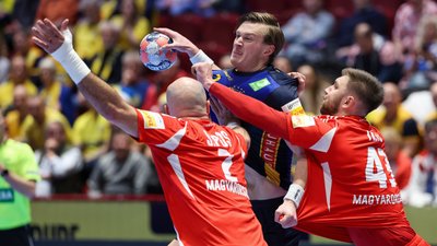 Матч Швеція — Угорщина на чемпіонаті Європи-2026 з гандболу