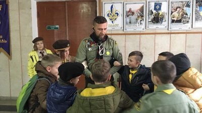 Рій "Дністровські соловейки" на сходинах до карантину