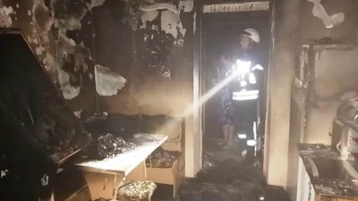 У Херсоні вночі горіла квартира у житловому будинку на вул. Миру