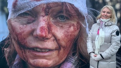 Жителька Чугуєва Олена Курило у Польщі
