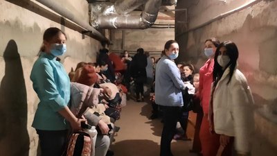 Всі відділення Кіровоградської обласної дитячої лікарні перевели у підвальні приміщення Всі відділення Кіровоградської обласної дитячої лікарні перевели у підвальні приміщення