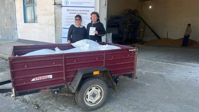 Аграрії двох районів Миколаївщини безплатно отримали понад 1400 тонн насіння