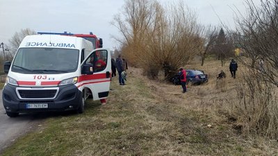 На Полтавщині внаслідок ДТП травмувались четверо людей