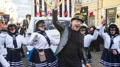 Великий тигр і народні костюми. Якою була Маланка-фест у Чернівцях Великий тигр і народні костюми. Якою була Маланка-фест у Чернівцях