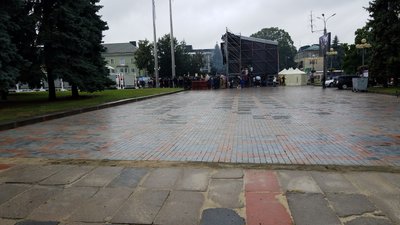 У Рівному стартувала хода до Дня Незалежності У Рівному стартувала хода до Дня Незалежності