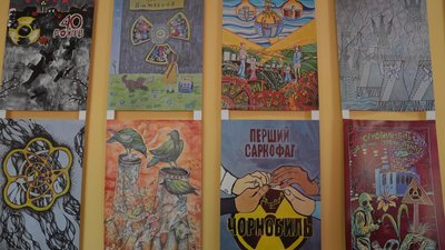 Херсон, діти, виставка, малювання, Чорнобиль
