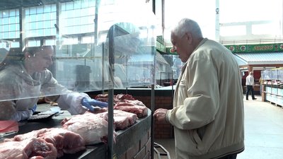Чи змінилися ціни на м'ясо на ринку в Житомирі після Великодня Чи змінилися ціни на м'ясо на ринку в Житомирі після Великодня