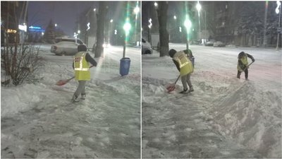 13 спецмашин розчищають дороги в Ужгороді 13 спецмашин розчищають дороги в Ужгороді