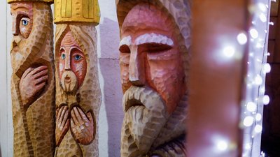Відкриття різдвяної шопки у Львові Відкриття різдвяної шопки у Львові