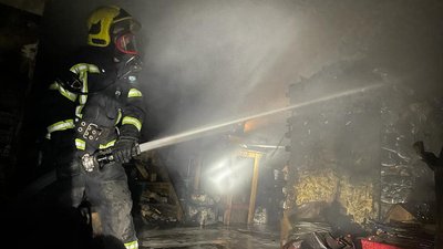 У Тернополі горіли складські приміщення