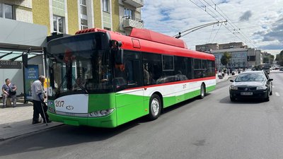 Тролейбус №1 Solaris Trollino 12 у Рівному, 19 серпня 2025 рік