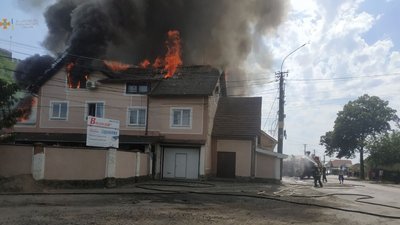 Складські приміщення мотелю горіли в Мукачеві. Травмованих немає