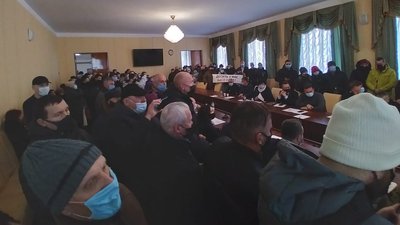 Жителі Житомира втретє вийшли протестувати проти підвищення тарифів (ОНОВЛЮЄТЬСЯ)