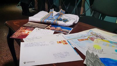 Марків передав особисті речі на виставку, присвячену війні на Сході Марків передав особисті речі на виставку, присвячену війні на Сході