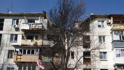 На Луганщині знову пошкоджені будинки та почалися масові пожежі від обстрілів
