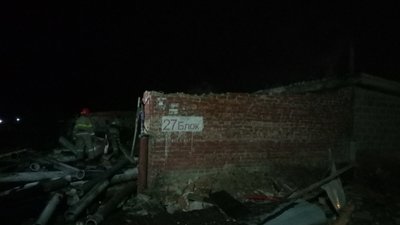 У Балаклії вибух: зруйновані три гаражі, ще три пошкоджені У Балаклії вибух: зруйновані три гаражі, ще три пошкоджені