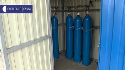 У Сумській обласній лікарні збудували кисневу станцію