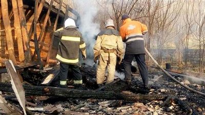 У Чернігові горів будинок