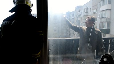 У миколаївській багатоповерхівці загорівся балкон