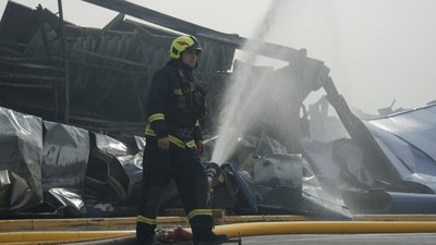 "Епіцентр" у Сумах після влучання, 21 липня 2026 року