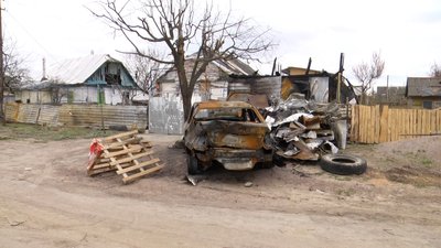 Вулиця Ковельська у Коростені на Житомирщині: рік після обстрілів