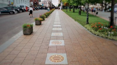 Алея зірок в Одесі