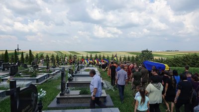Похорон військового Романа Прокоф’єва Похорон військового Романа Прокоф’єва