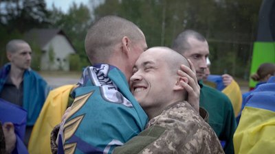 Звільнені з російського полону морські піхотинці, 2 жовтня 2025 року
