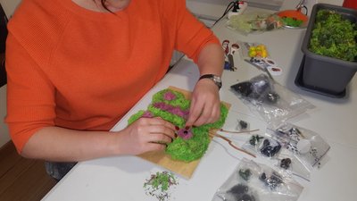 Півсотні іграшок з моху за місяць виготовила вінницька мисткиня Півсотні іграшок з моху за місяць виготовила вінницька мисткиня
