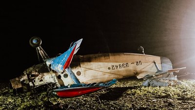 На Тернопільщині впав літак – пілот загинув