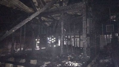 Під час пожежі на Одещині загинула людина Під час пожежі на Одещині загинула людина