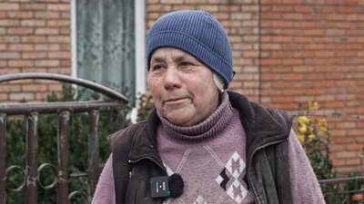 Жителька села Лихачівка Емілія Багнюк