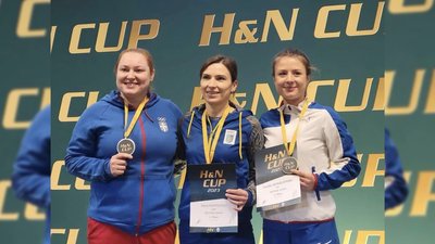 Олена Костевич виборола другу золоту медаль на міжнародному турнірі з кульової стрільби H&amp;N Cup