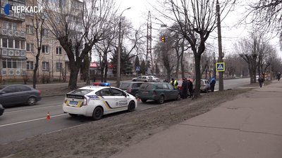 Від початку січня на Черкащині сталося вісімдесят вісім ДТП