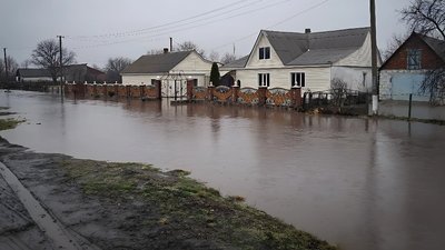Через негоду підтоплена частина сіл на Миколаївщині