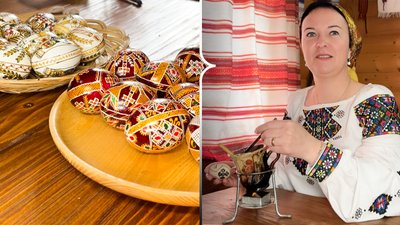 Лілія Холеван, яка передає дітям традицію писанкарства