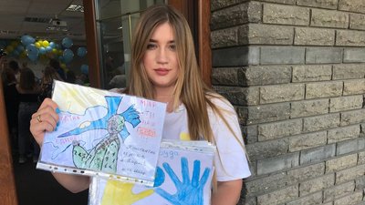Житомирські волонтери організували свято для пів сотні дітей з інвалідністю Житомирські волонтери організували свято для пів сотні дітей з інвалідністю