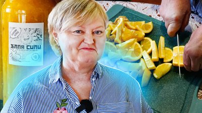 Волонтерка з Миколаєва робить вітамінний чай для військових