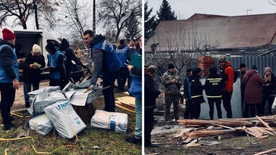 У Запоріжжі ліквідовують наслідки ракетної атаки У Запоріжжі ліквідовують наслідки ракетної атаки