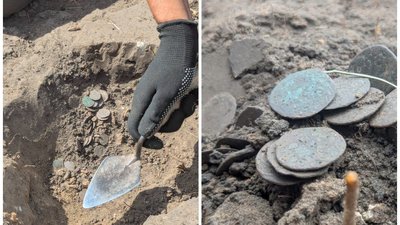 На Полтавщині археологи знайшли скарб із монет XIV століття: чим унікальний