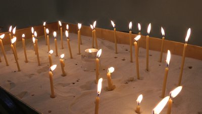 У запорізькому Санктуарії Бога Отця Милосердного провели великодню службу